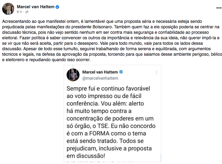 O Mito do Debate a-ideológico e os seus Riscos: uma Análise da Discussão sobre o Voto Impresso – Tiago Barreira