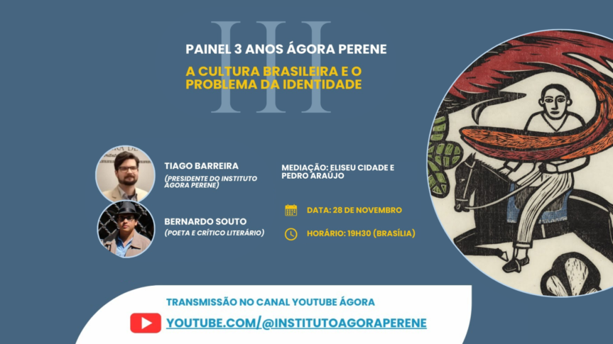 Painel de debates sobre identidade brasileira celebrará 3 anos do instituto